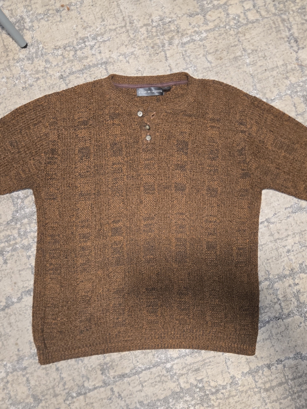 Vintage Henley Sweater